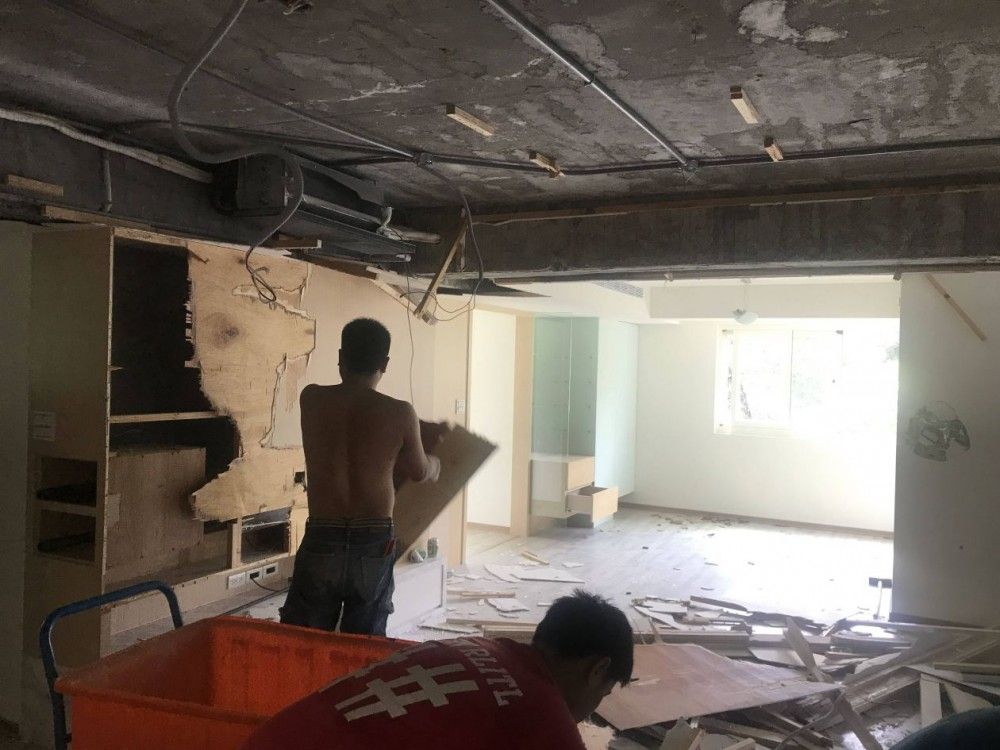 大安區室內設計-大安區室內設計-老屋翻新．舊辦公室改造30坪美式風