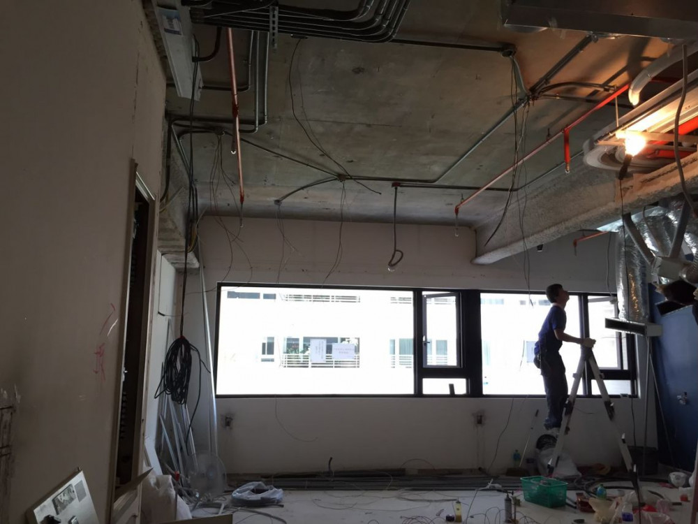 中山區 室內裝修 水電施工進度 220607