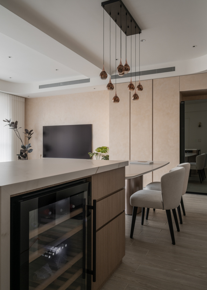 大漾帝設計 客廳及餐庁